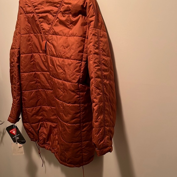 NWT Free People FP Movement Riley Recycled Popover Packable Puffer Hoodie Large - Picture 16 of 16